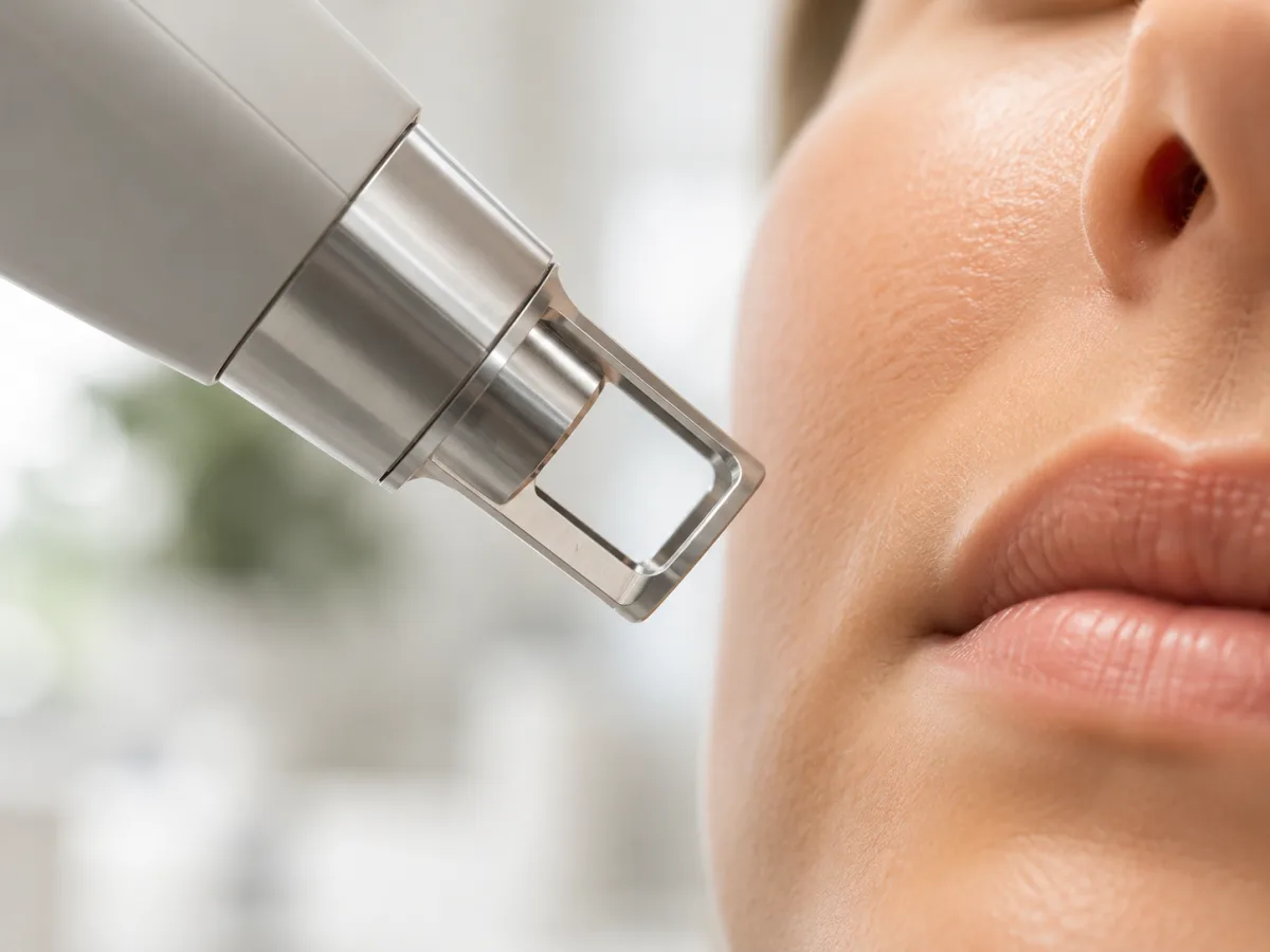 Gefäßlaser bei der Behandlung erweiterter Äderchen im Gesicht, Couperose lasern in Schwerin bei Dr. Dr. Ole Jung