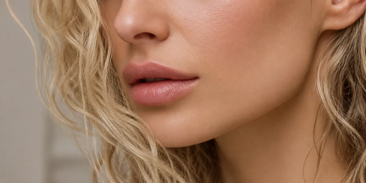 Symbolbild: Lippenunterspritzung mit Hyaluron in Schwerin mit natürlichem Ergebnis bei Dr. Dr. Ole Jung